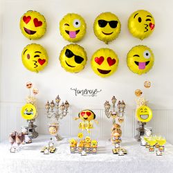 { Emoji-party // Dessertbord // Barnebursdag }