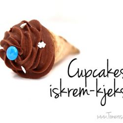Cupcakes i iskrem-kjeks {Tips til Barnebursdag}