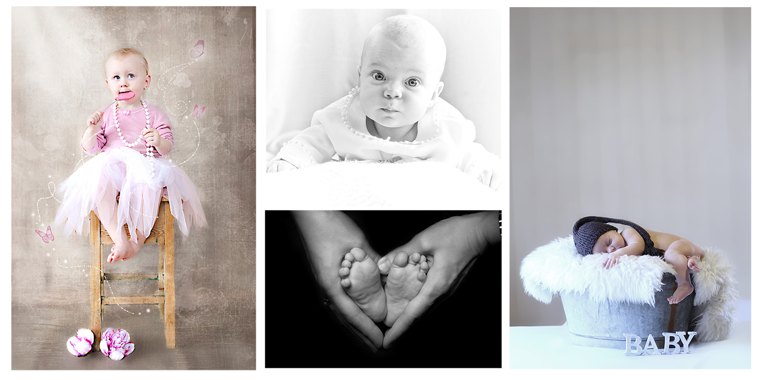 Babyfotografering Manipulasjon