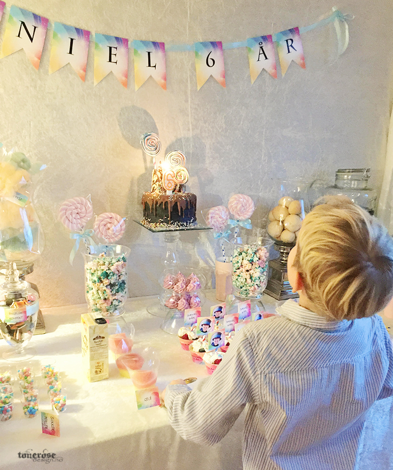 daniel-blase-bursdagskake-lys-dessertbord-barnebursdag