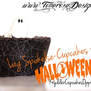 { Reblogging } HalloweenCupcakes m/søte Spøkelser!