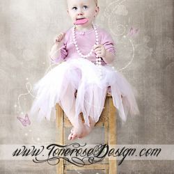Barnefotografering – Nydelig litta prinsesse! {Maleri i Photoshop}