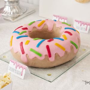 Donut-kake // Bursdagskake