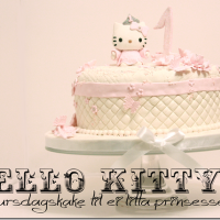 Hello Kitty Kake – bursdagskake til ei litta prinsessa!