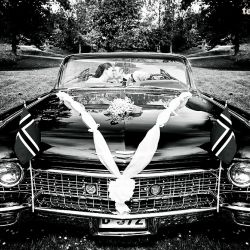 { bryllupsfotografering // vintage bil }